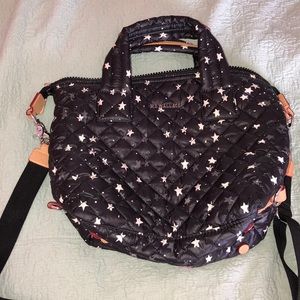 Brand new - MZ WALLACE black and white star bag